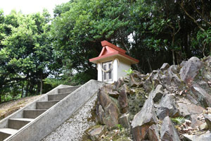 木原神社拝殿後方の本堂