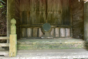 岬八幡神社副体の銅鏡