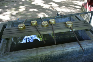 熊野神社手水鉢