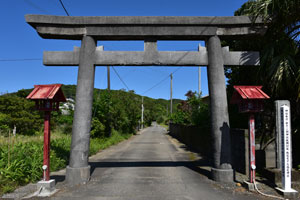熊野神社参道入口