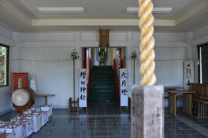 増田神社の拝殿