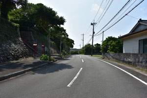 増田1号線増田神社入口前通り