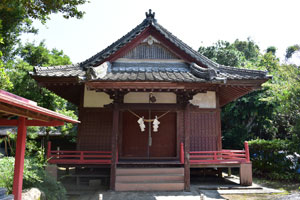 栖林神社拝殿