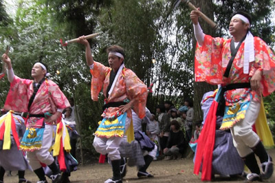 鎌同士の本踊り
