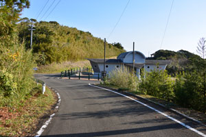 天女ヶ倉公園入口