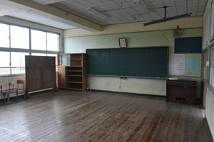 西野小学校旧校舎の児童会室