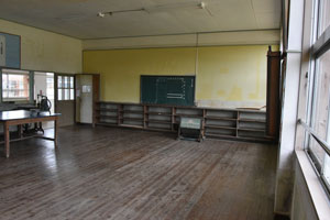 西野小学校旧校舎の歴史資料室
