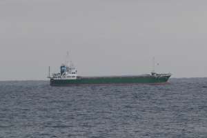 1�i�ڋ@�̃R���e�i��ύڂ����ݕ��D�����`