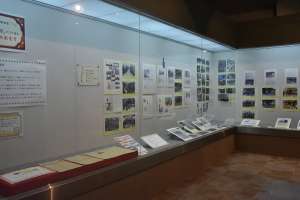 鉄砲館の企画展コーナー